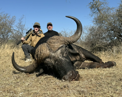 7-day South Africa Best Available Cape Buffalo Hunt for One Hunter and One Non-hunter 