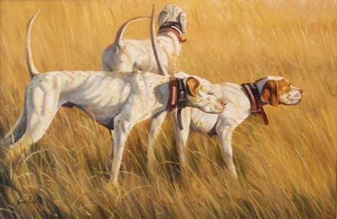 Original Oil On Canvas Titled "Bad Boys" by Grant Hacking