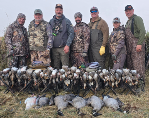 3-day Saskatchewan Waterfowl Hunt for Six Hunters