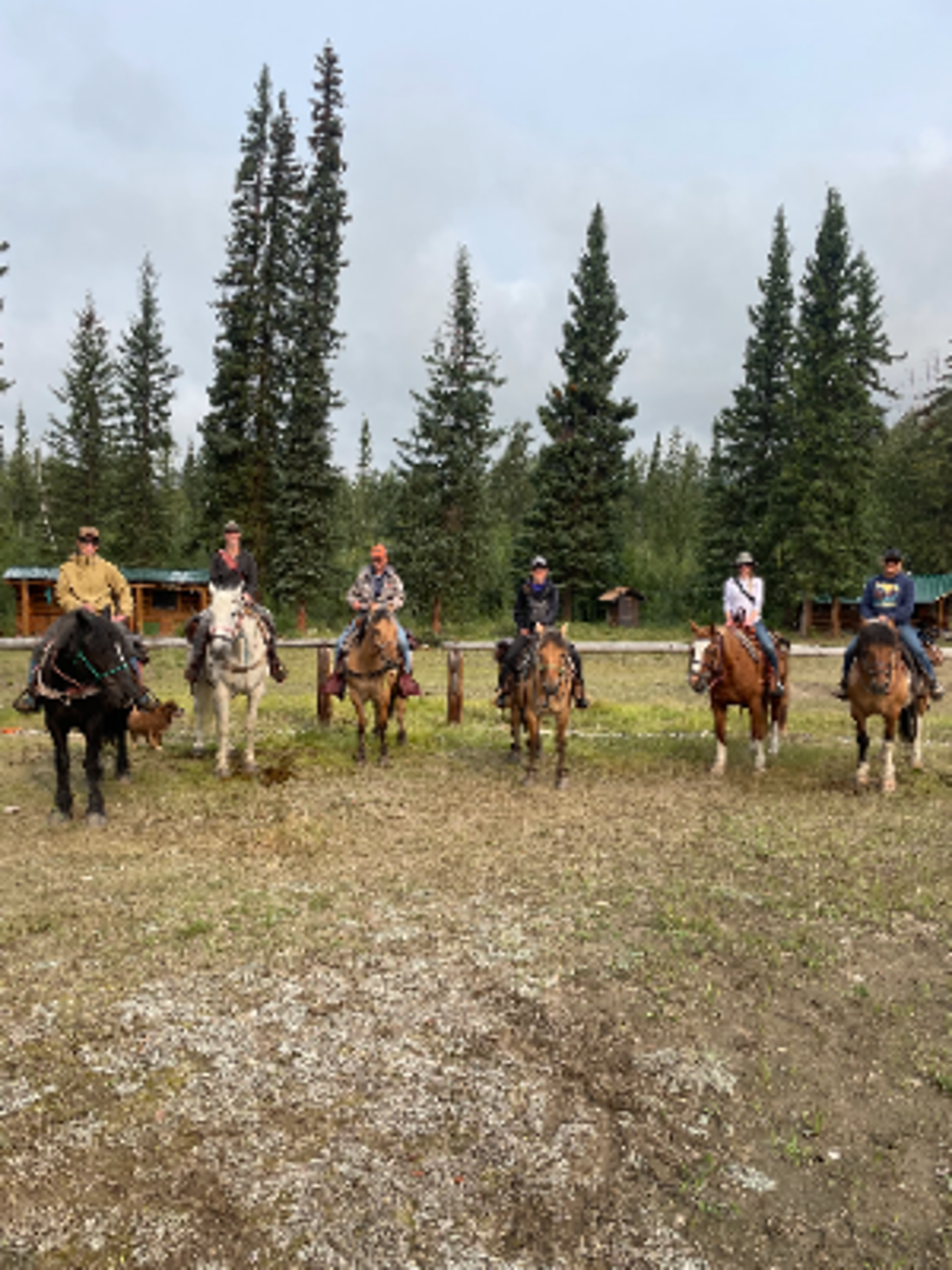 6-day Horseback Adventure in the Wilderness of British Columbia for One Person 
