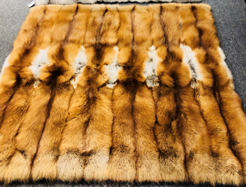 Gold Fox King Size Blanket