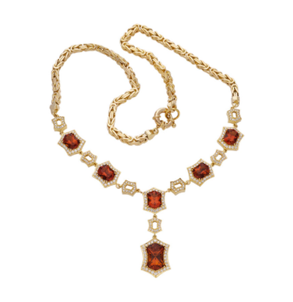 Crown Collection Gold Necklace by Appleby's Animals
