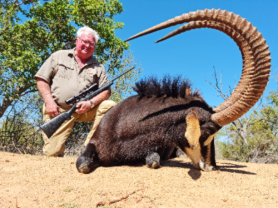 7-day South Africa Sable and Roan Hunt for Two Hunters 