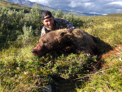 10-day Alaska Grizzly Bear Hunt for One Hunter