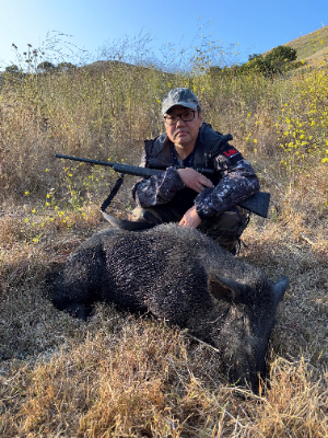 3-day California Hog Hunt for Two Hunters and Two Non-Hunters 
