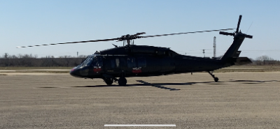 3-day/2-night Texas Helicopter Hog Hunting from UH60 Black Hawk for Four Hunters and Four non-hunters 